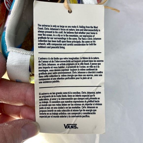 VANS UltraCush Ultrarange Chris Johanson Unisex MultiColor Swirl - Picture 10 of 13